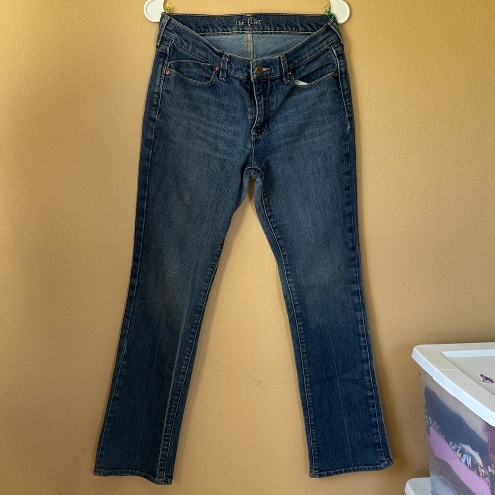 Dark Blue Boot Cut Women's Jeans